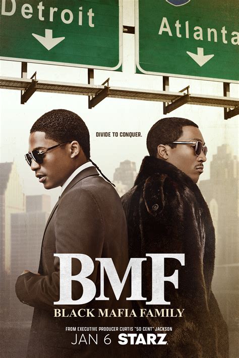Bmf season 2 wiki - February 3, 2023. On the run, broke and in search of a new plug, Meech and Terry discover the Black Mecca of Atlanta where they connect with old friends and make new allies in an effort to rebuild their business during the drug drought.